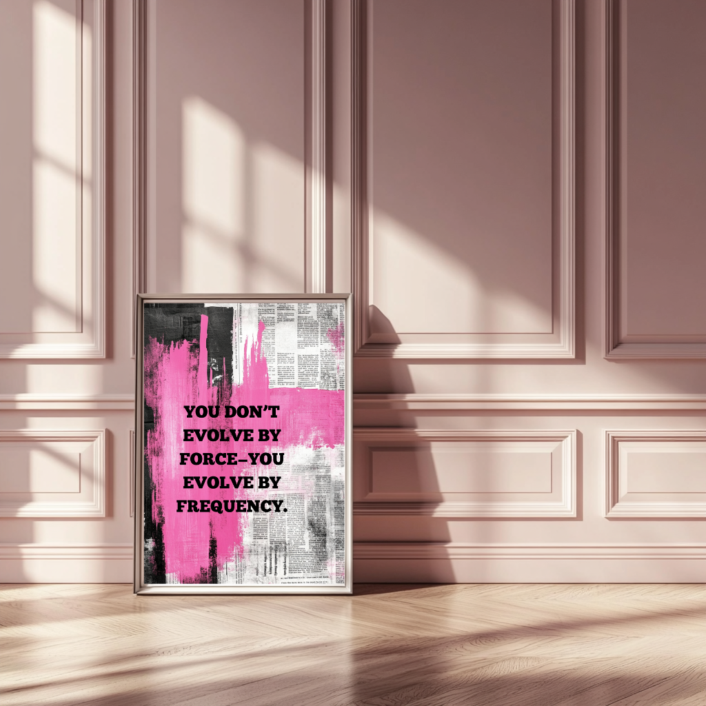 Evolve by Frequency – Energy Shift Art Print