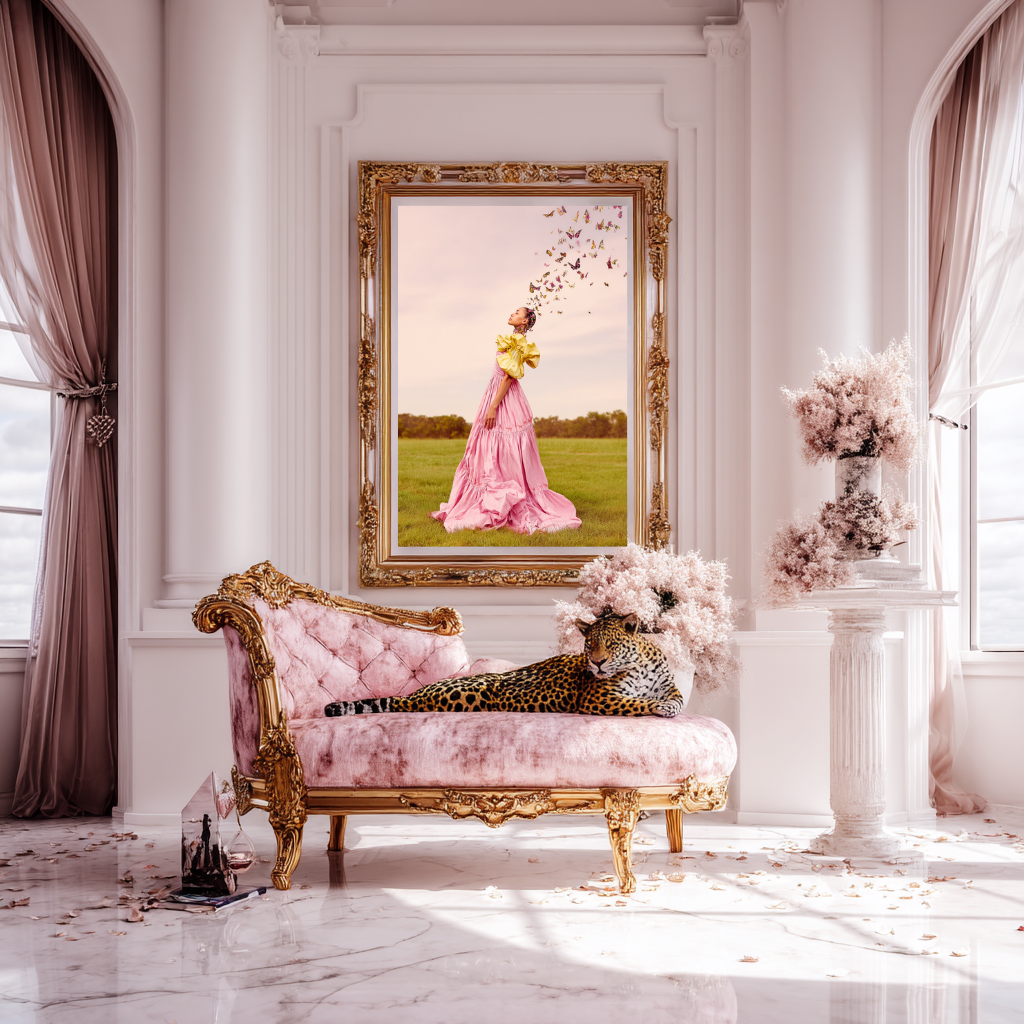 Becoming Light – Butterfly Release Wall Art Poster