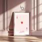Lucky Girl Syndrome – Ace of Hearts Wall Art Print