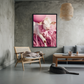 Pasture Princess – Couture Calf in Pink Wall Art Poster