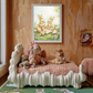Bunny Picnic – Rabbit Family Tea Party Wall Art Poster