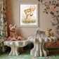 Balloon Buddy – Smiling Tiger Nursery Wall Art Poster