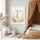 Little Meadow Goat – Gentle Farm Animal Wall Art Poster