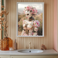 Blush Circuitry – Floral AI Muse Wall Art Poster
