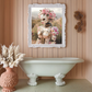 Blush Circuitry – Floral AI Muse Wall Art Poster