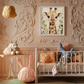 Gentle Giraffe – Realistic Baby Safari Animal Wall Art Poster