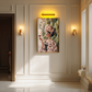Divine Harvest – Baroque Muse with Grapes & Roses Wall Art Poster