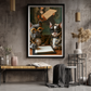 The Aristopaws – French Bulldogs in Formalwear Wall Art Poster