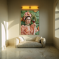 Fruit of Her Power – Opulent Wine & Crowned Woman Wall Art Poster
