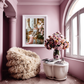 The Royal Recline – Leopard in Palace Wall Art Poster