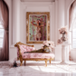 Petal Reverie – Vintage Floral Boudoir Wall Art Poster