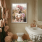 Blush Circuitry – Floral AI Muse Wall Art Poster